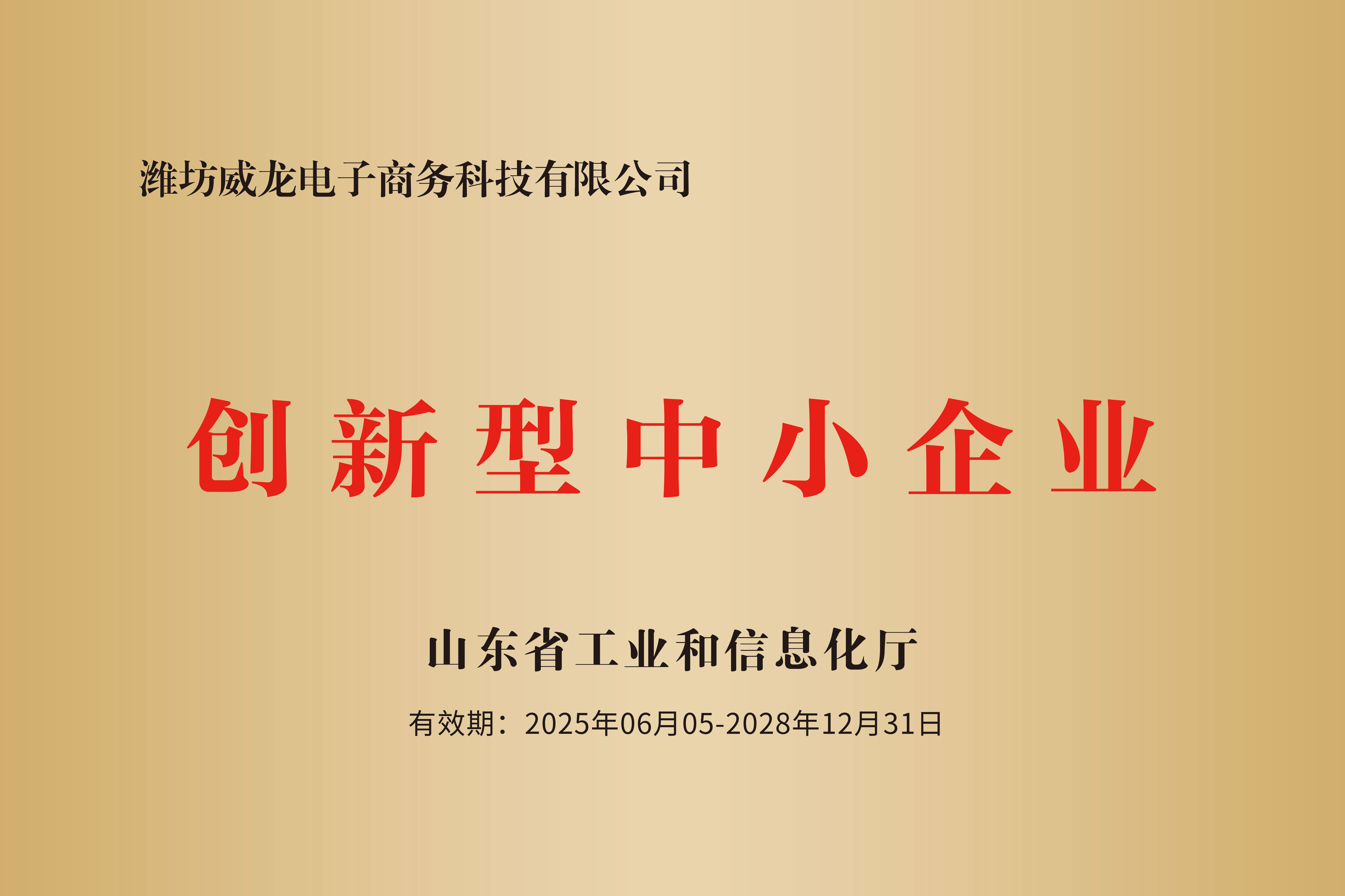 創(chuàng)新型中小企業(yè)